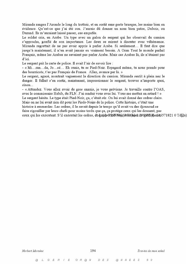 TIRE TOI DE MON SOLEIL DE NORBERT MORALES 020194.jpg
